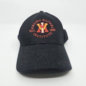 Legacy Virginia Military Institute Strapback Baseball Hat Cap Wool Blk One Size